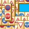 Jeu Mahjong Panneaux Routiers